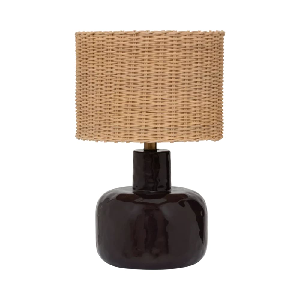 Lampe de table en céramique marron ø 24 * 37 cm