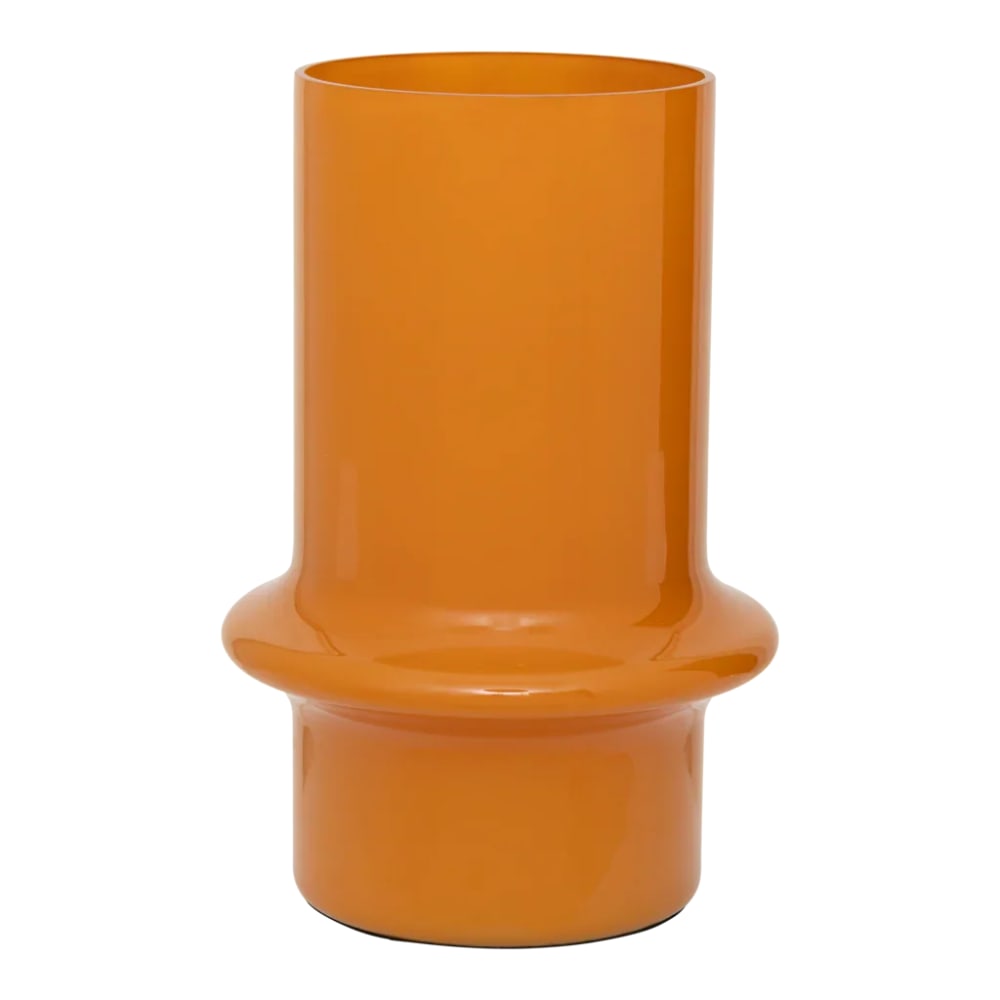 Lampe de table en verre orange ø 23 * 32.5 cm