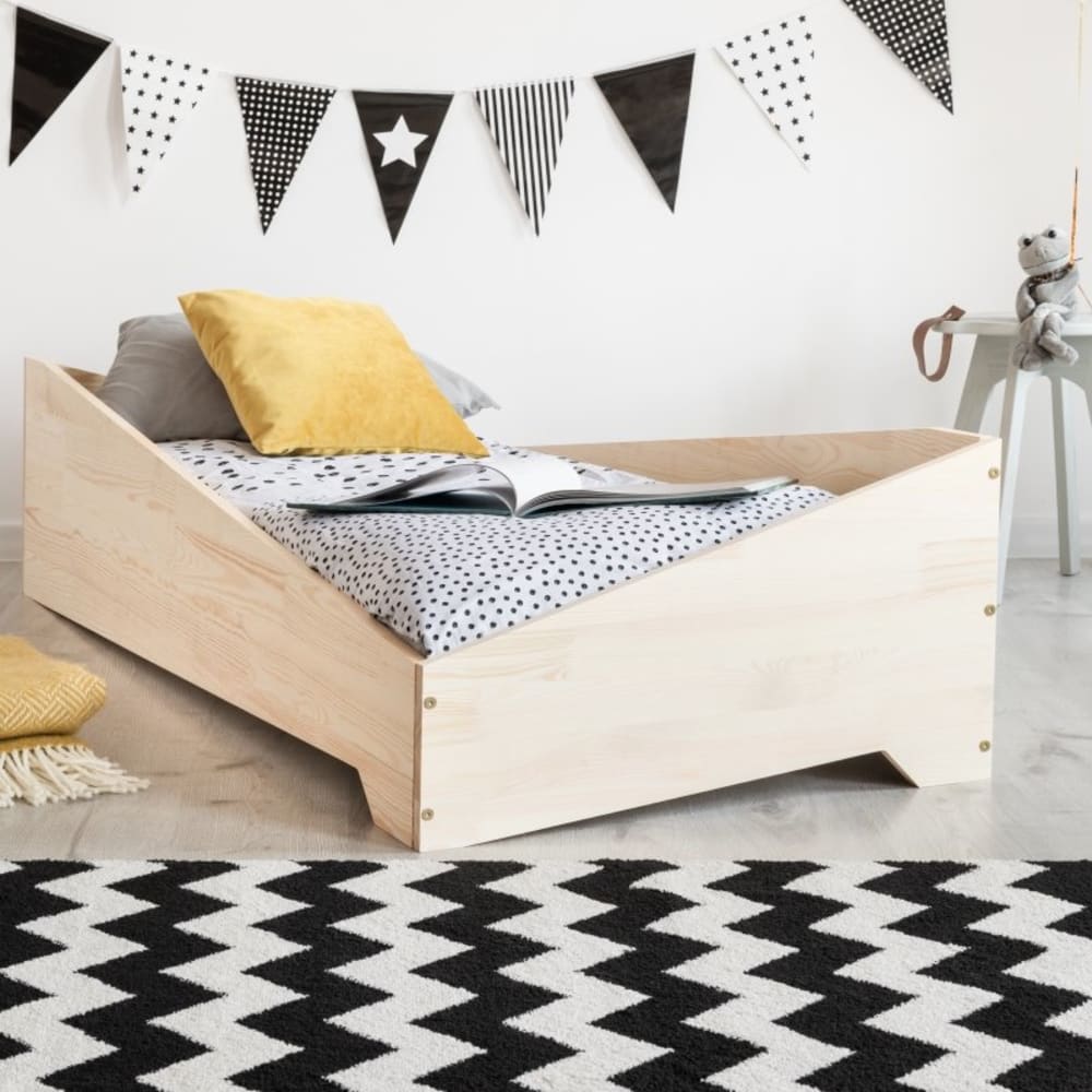 Kinderbett BOX 7 Massives Kiefernholz 80x160 - Maisons Du Monde