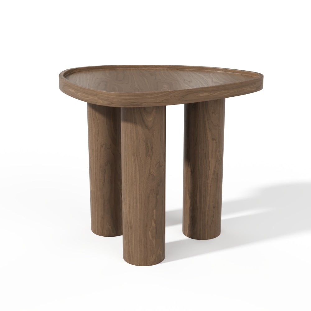 table d'appoint en bois - clair