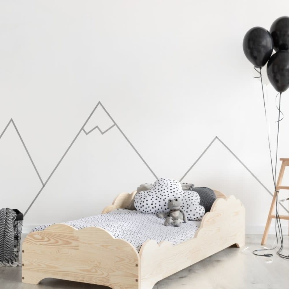 Kinderbett BOX 9 Massives Kiefernholz 100x180 - Maisons Du Monde