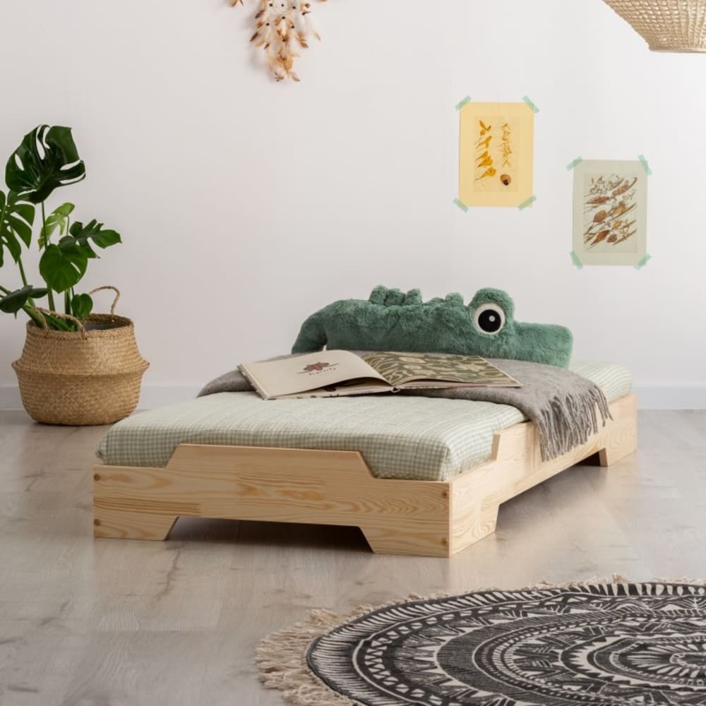 Kinderbett BOX 8 Massives Kiefernholz 80x160 - Maisons Du Monde