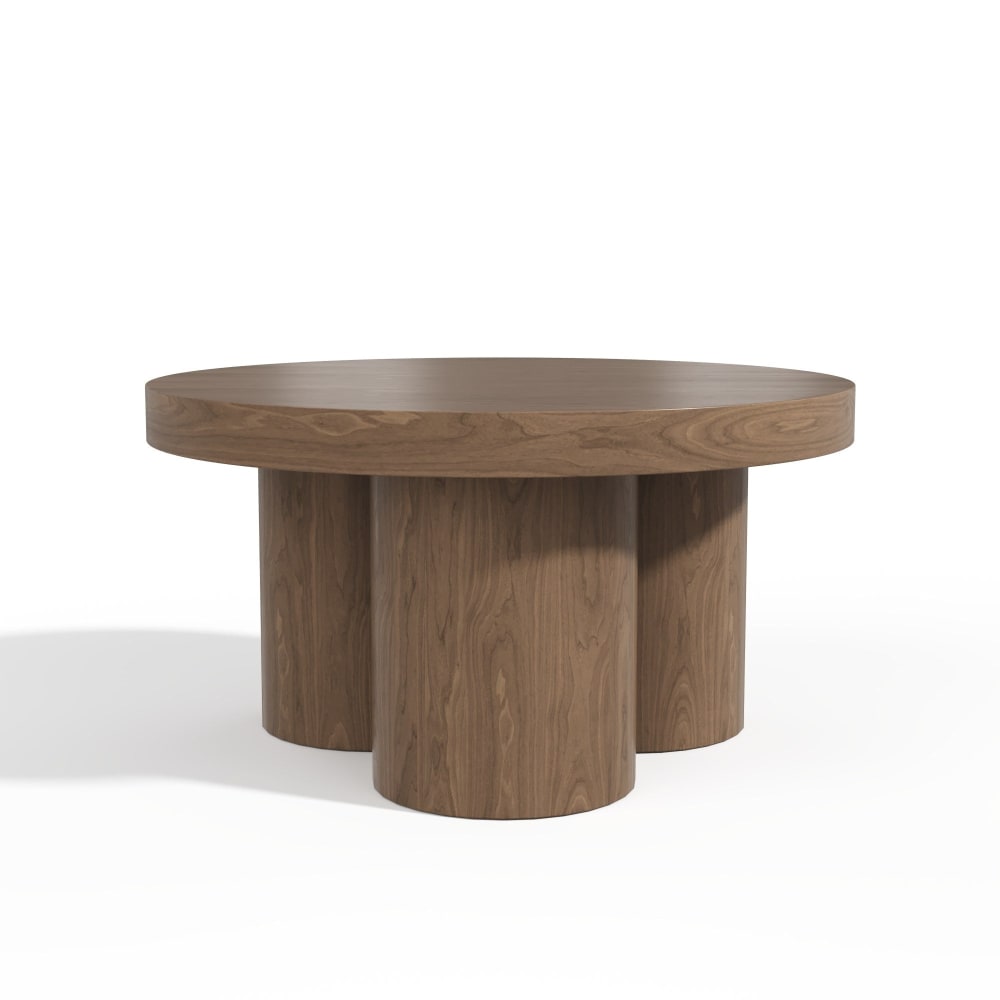 Table basse en bois contreplaqué