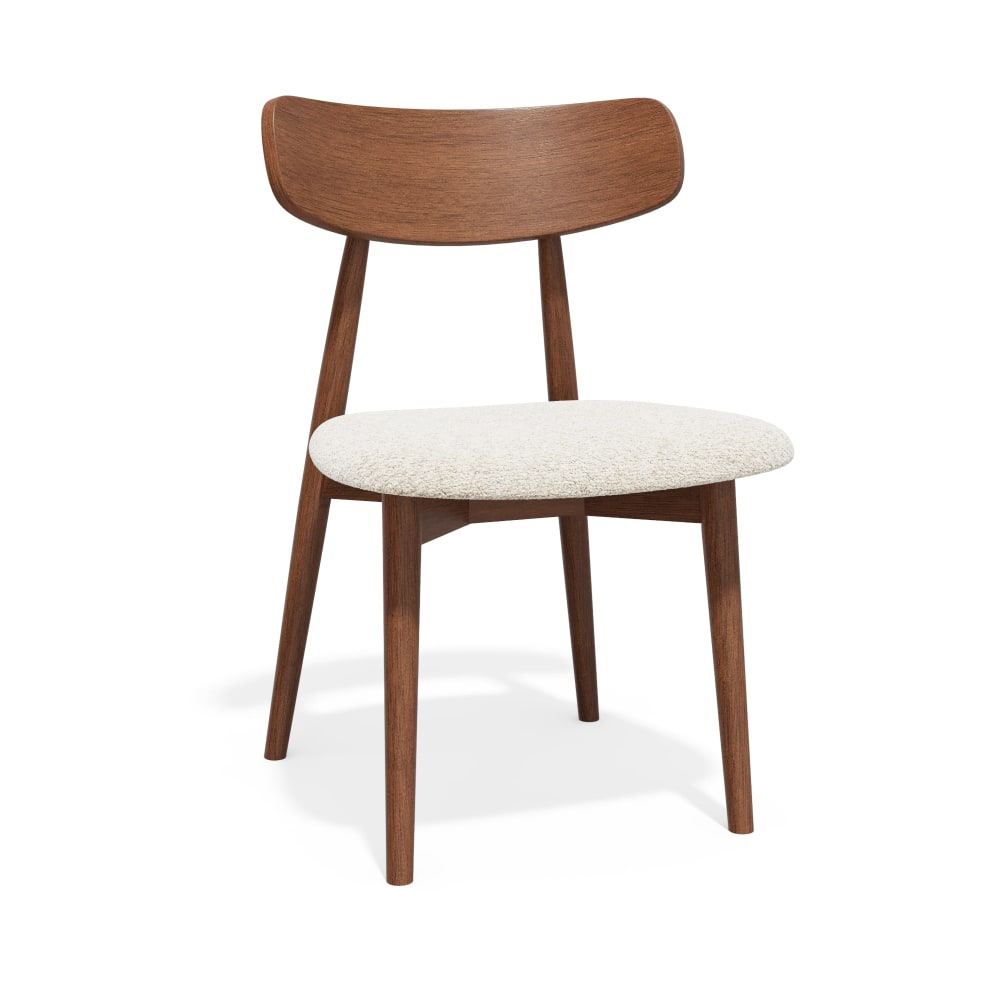 Lot de 2 chaises en bouclette