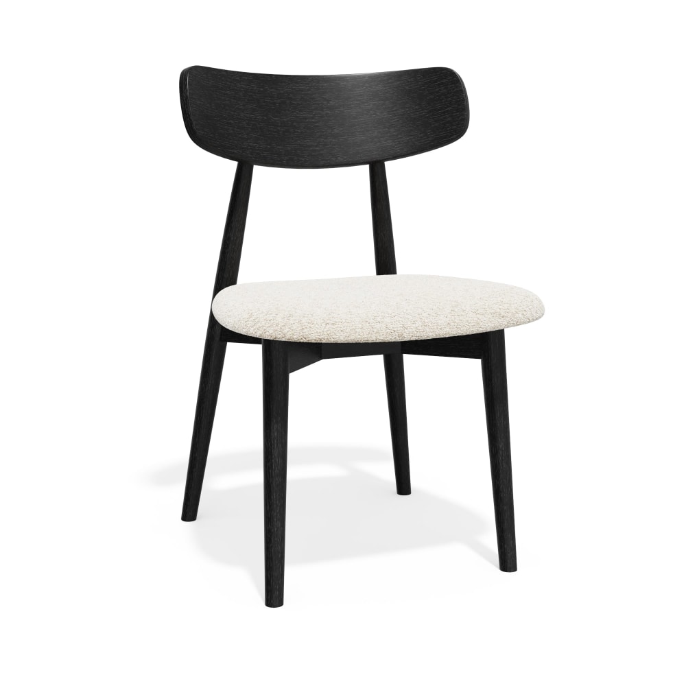 Lot de 2 chaises en bouclette