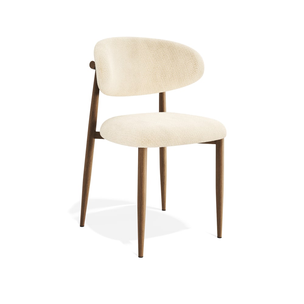 Lot de 2 chaises en velours