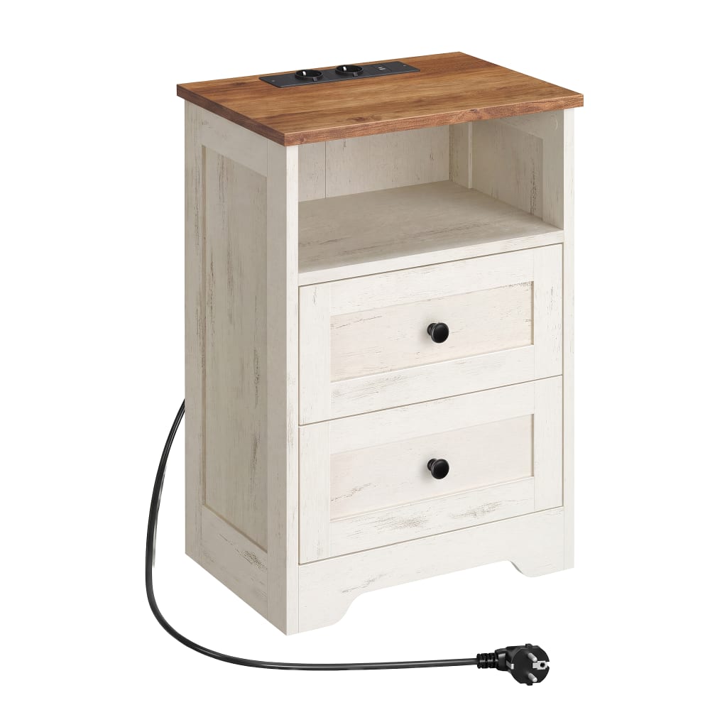 table de chevet  2 tiroirs - style