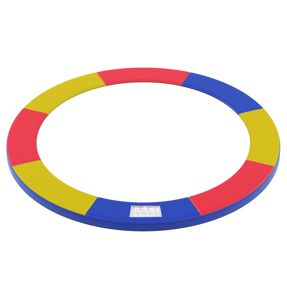 SONGMICS - Coussin de protection de trampoline diamètre 305 cm multicolore