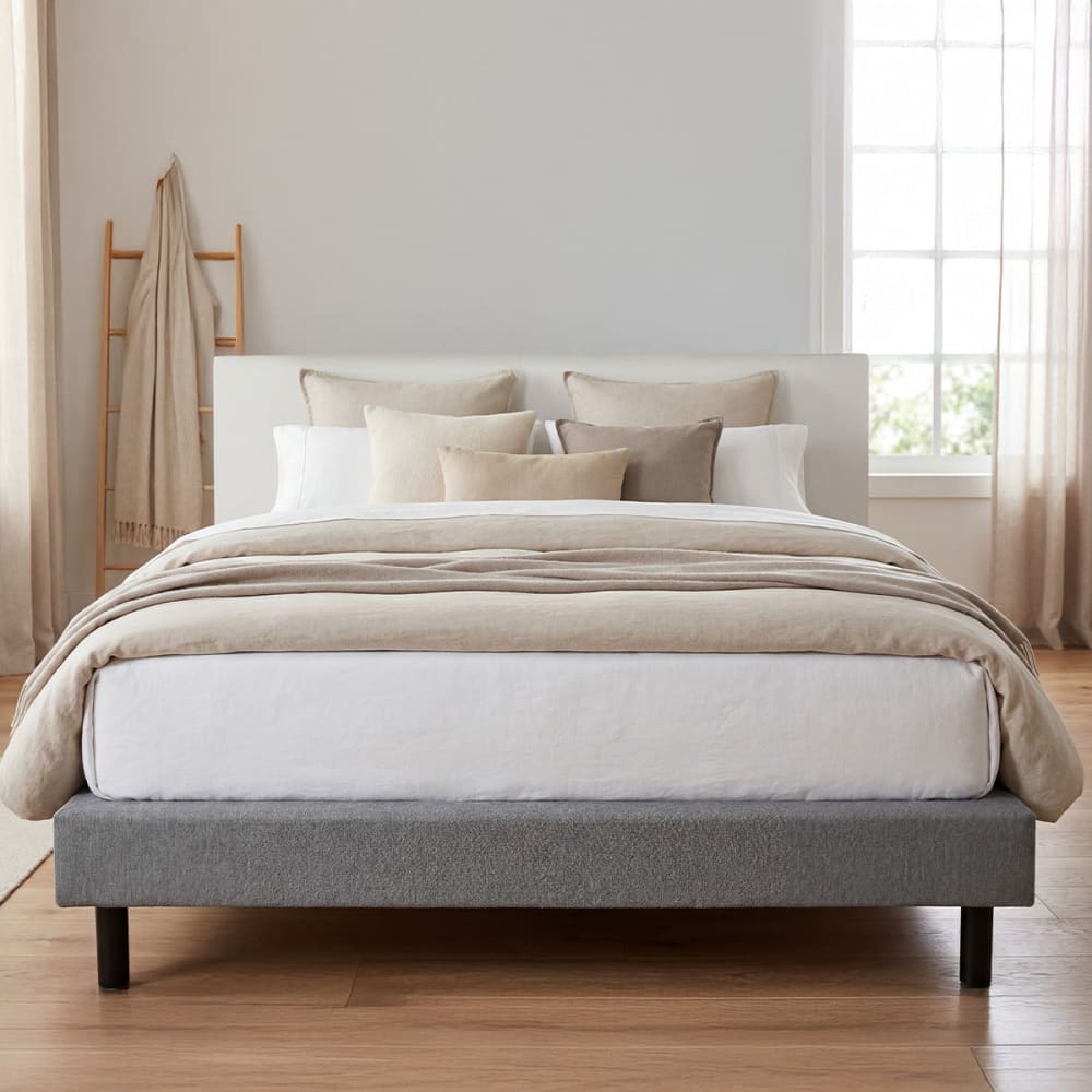 Sommier tapissier gris 140x190 Sommier tapissier gris 140x190