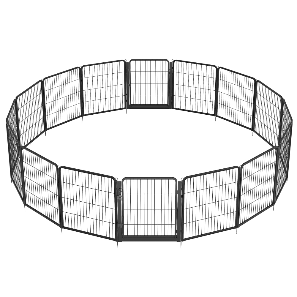 Enclos pour chien 8 panneaux,