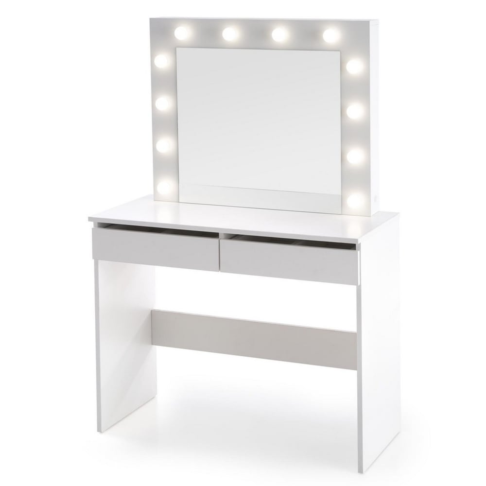 Coiffeuse blanche avec
