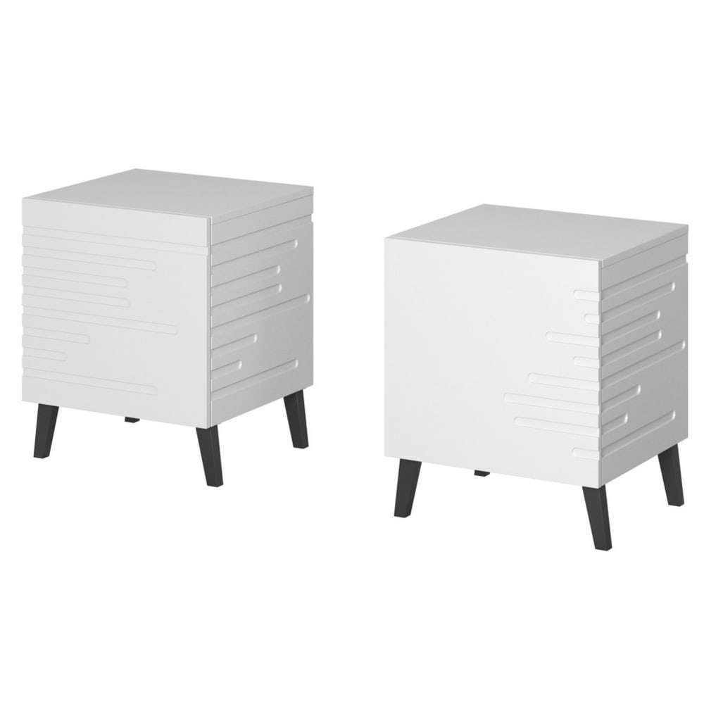 Lot de deux tables de