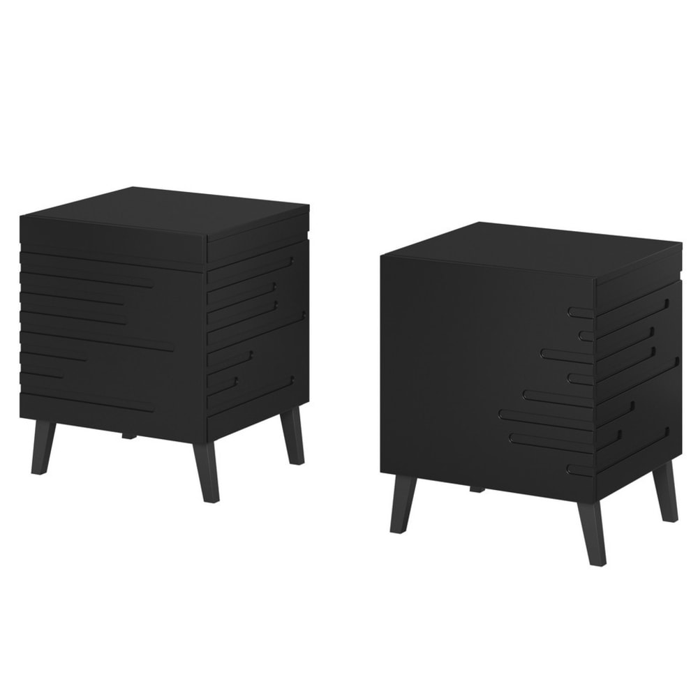 Lot de deux tables de