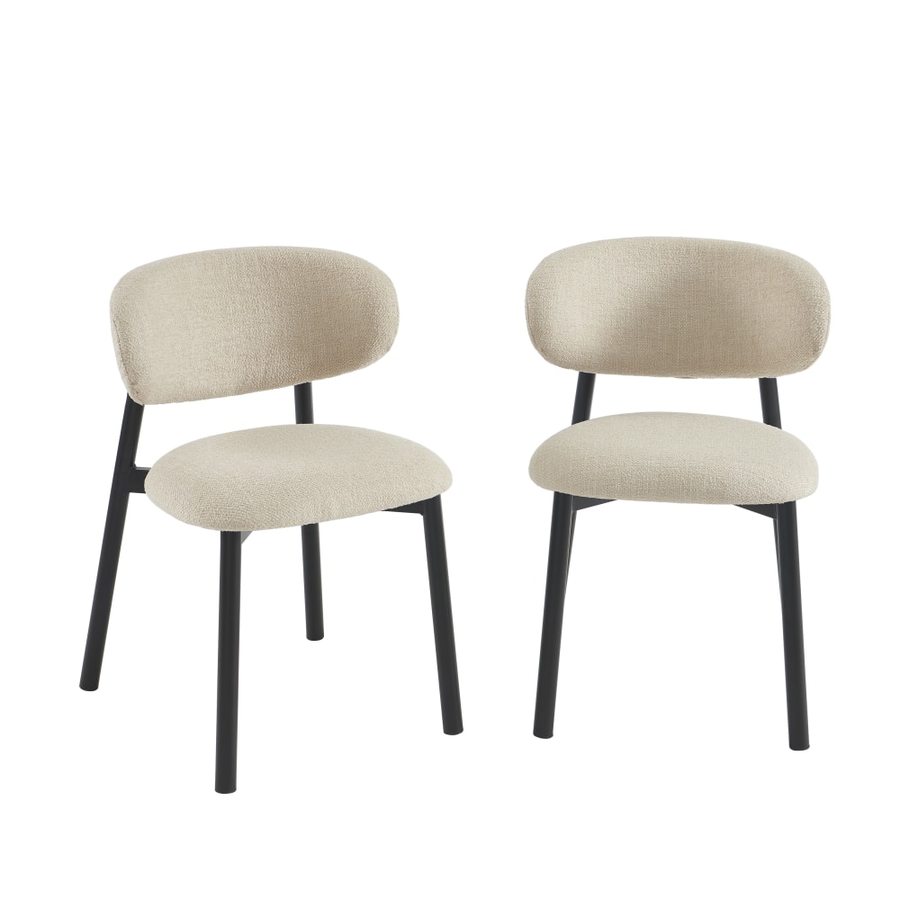 Lot de 6 chaises bouclette