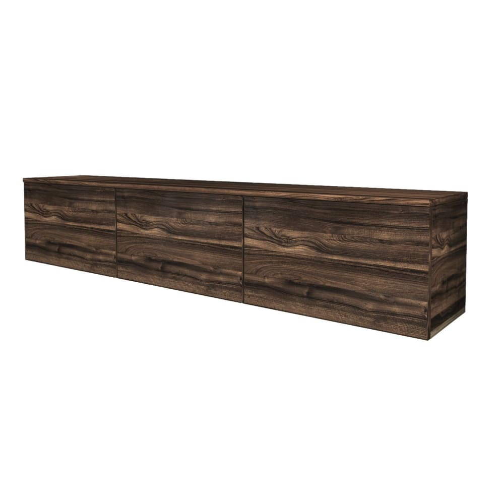 Meuble tv en bois marron 160 x 32 x 35 cm