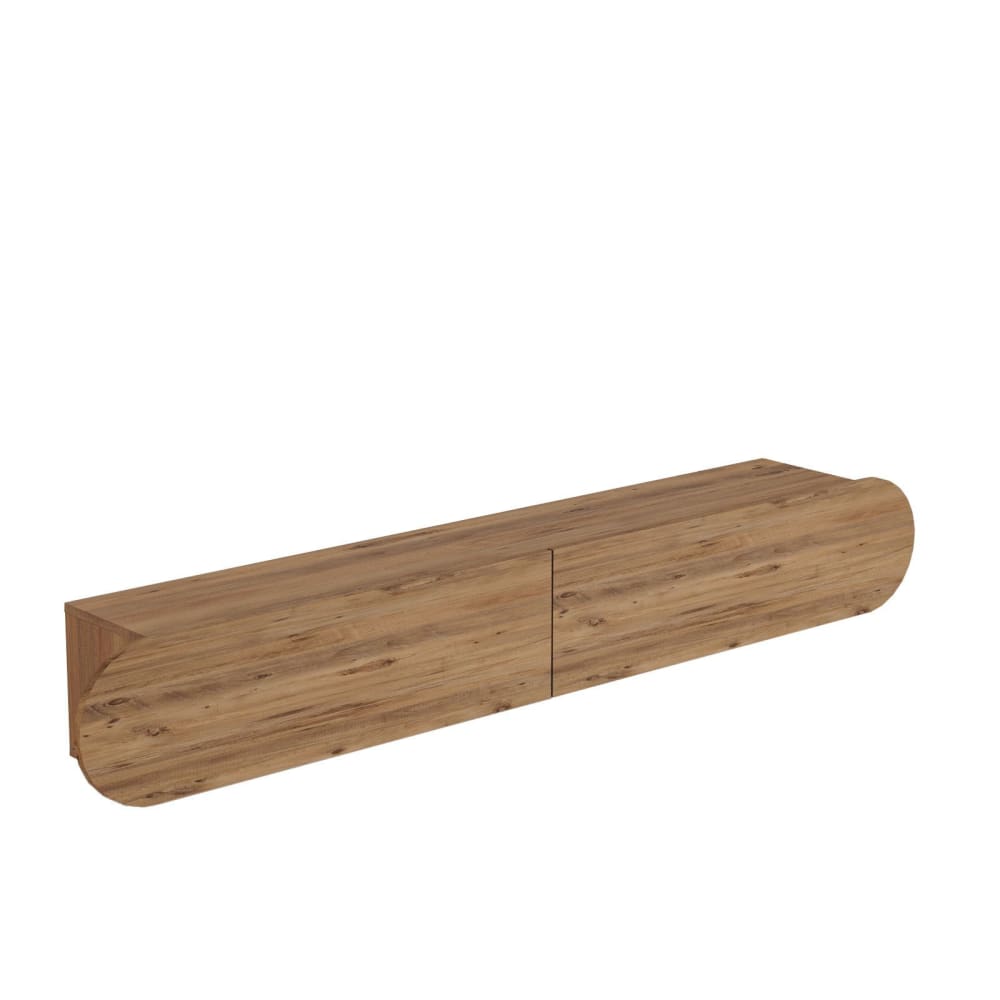 Meuble tv en bois marron 180 x 31 x 29 cm