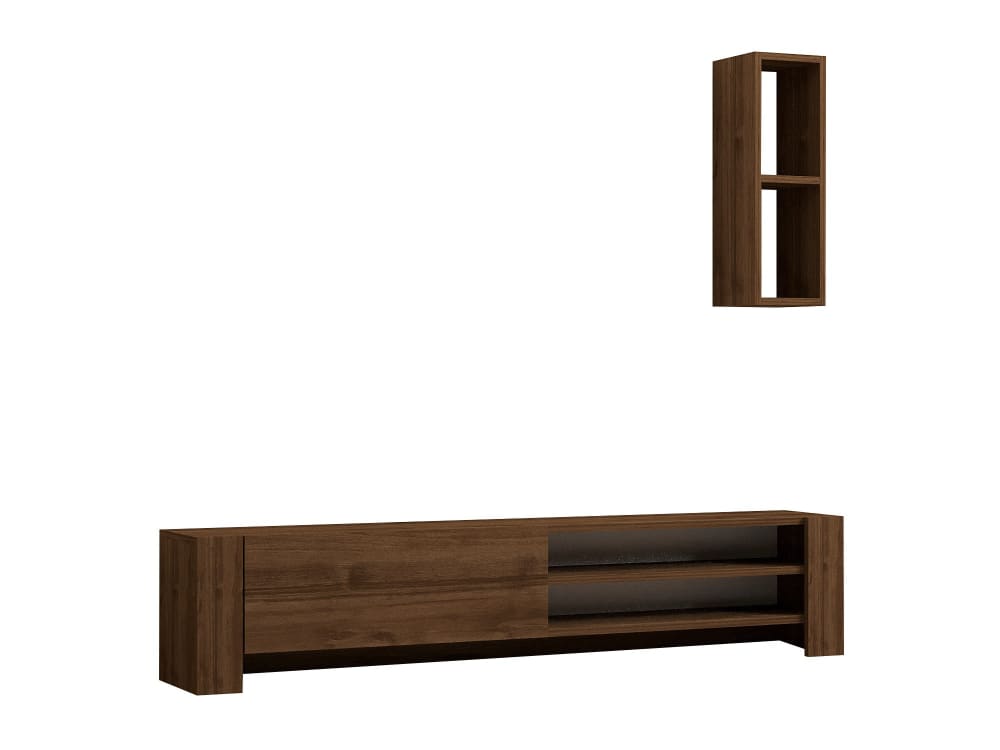 Meuble tv en bois marron 160 x 26,8 x 33 cm Meuble tv en bois marron 160 x 26,8 x 33 cm