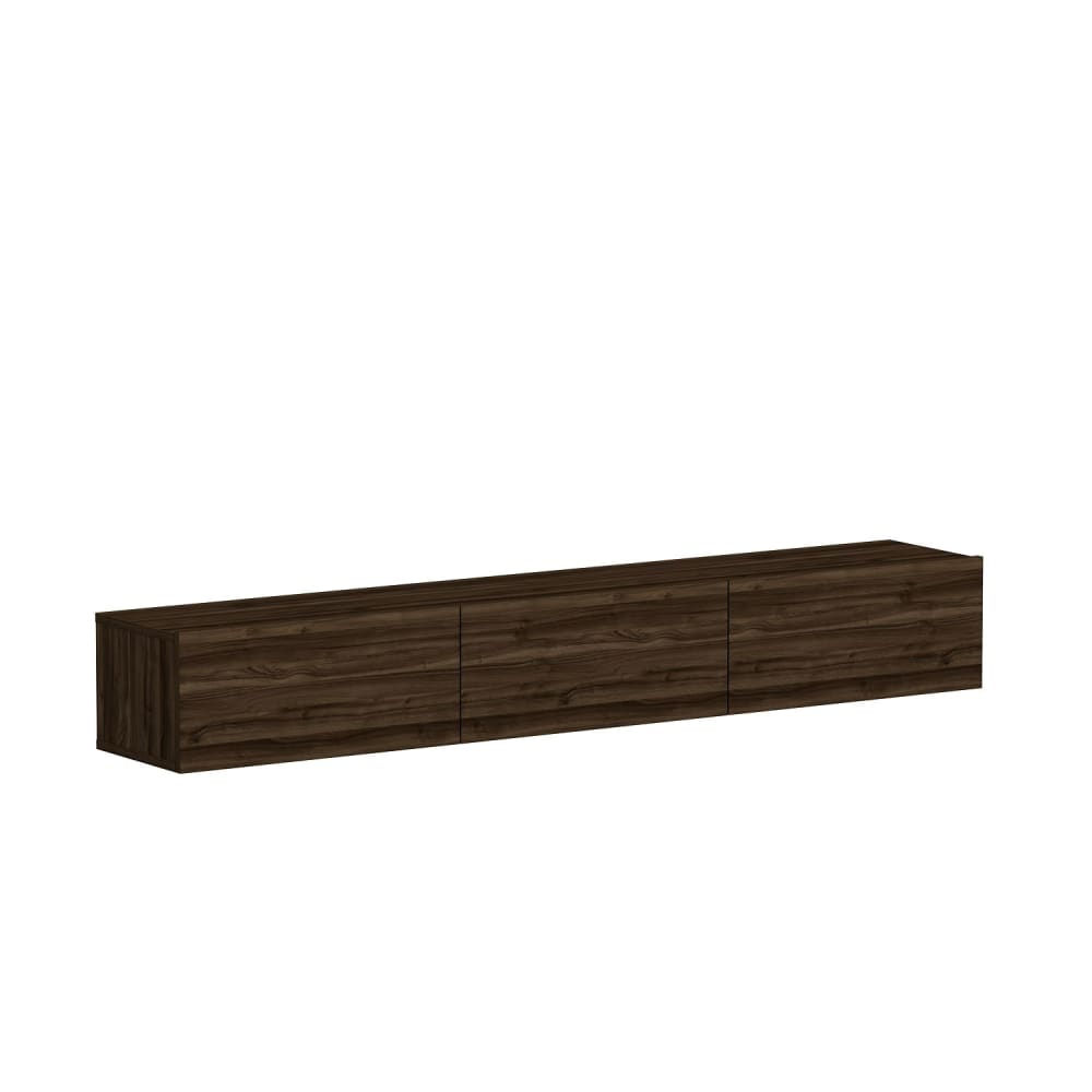 Meuble tv en bois marron 180 x 31 x 26 cm
