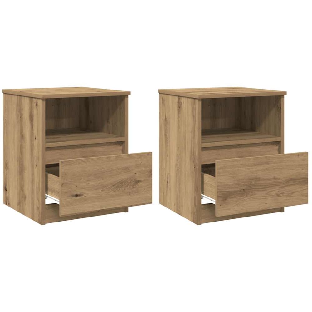 Tables de chevet bois - acajou