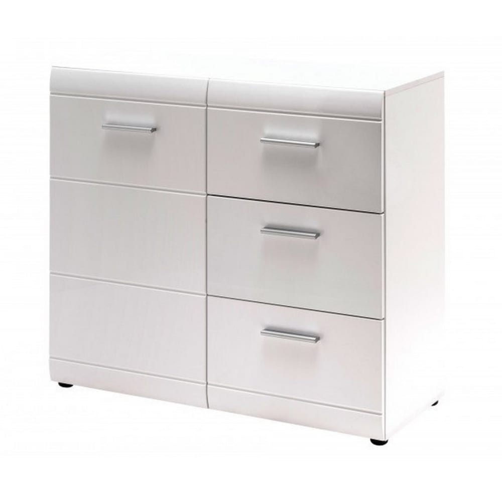 Bahut blanc 96x86x40cm