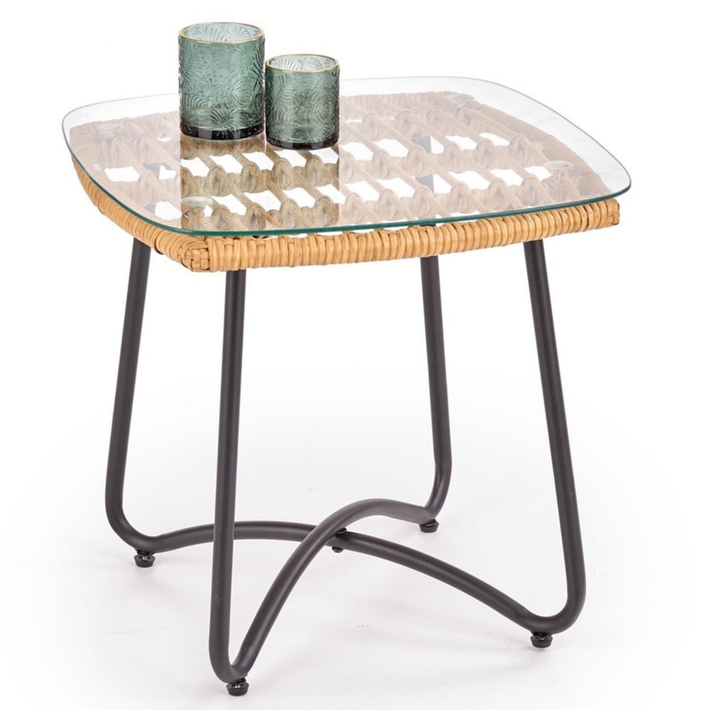 Table basse avec piètement - design