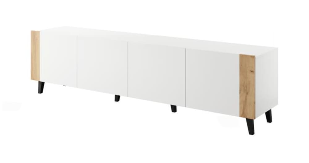 Meuble tv design blanc