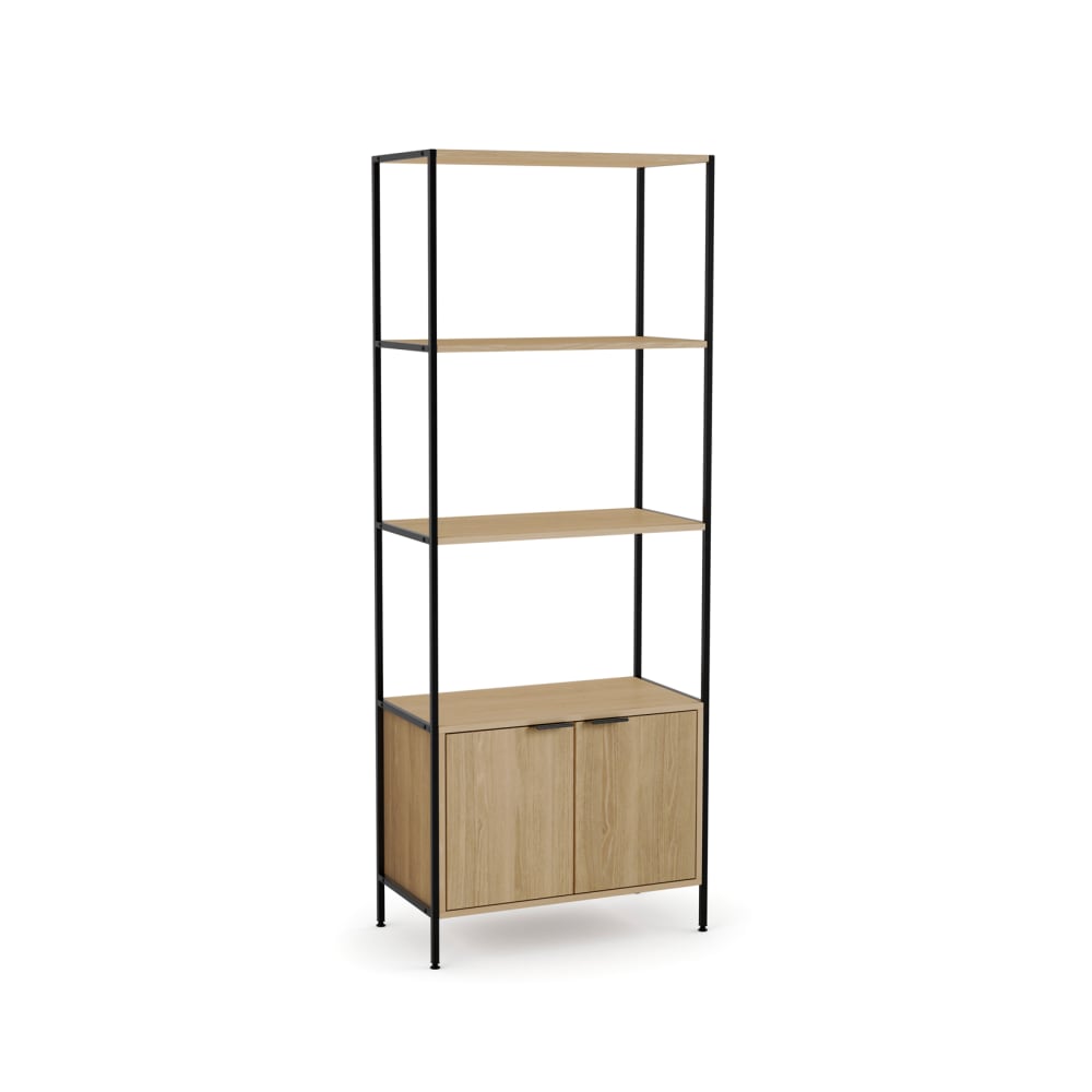 Étagère 2 portes finition