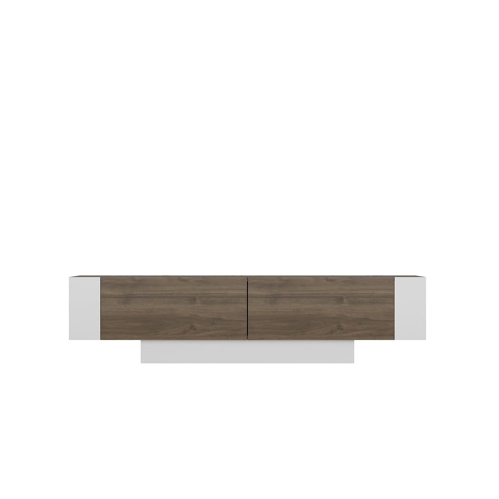 Meuble tv en bois marron 150 x 31,5 x 41,6 cm Meuble tv en bois marron 150 x 31,5 x 41,6 cm