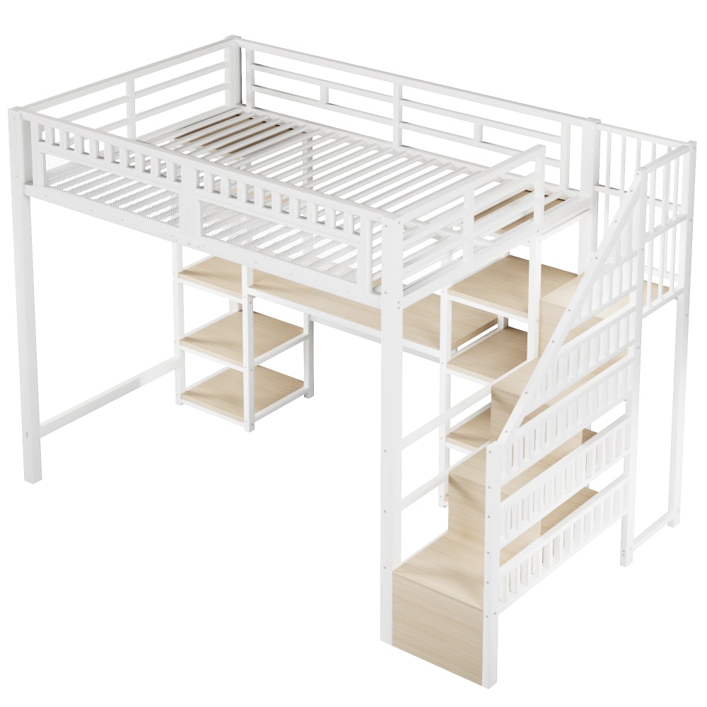 Lit mezzanine enfant - bureau