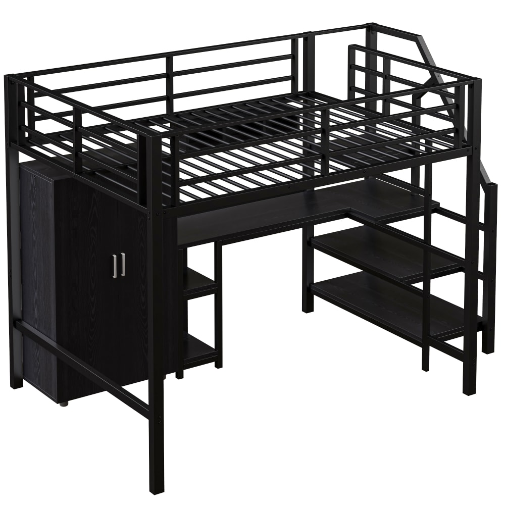 Lit mezzanine 140x200 - bureau