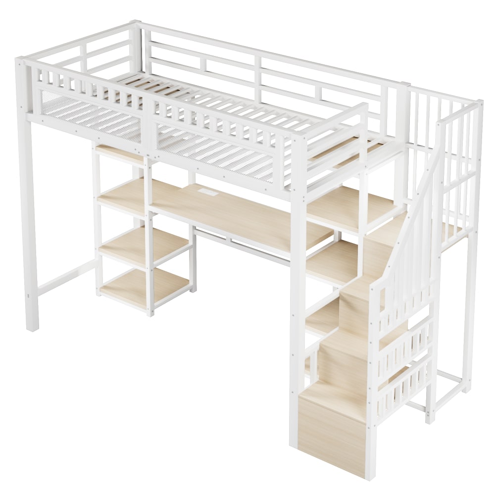 Lit mezzanine 90x200 - bureau