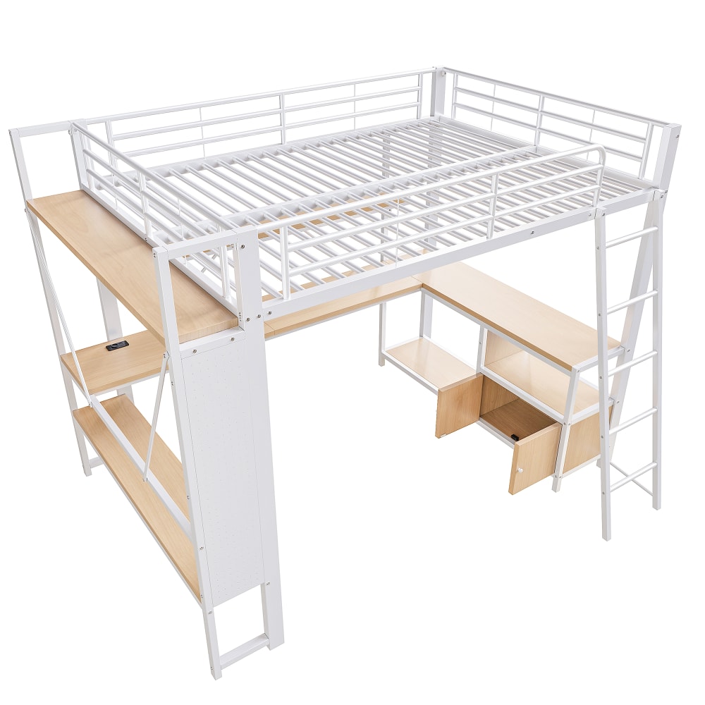 Lit mezzanine 140x200 - bureau