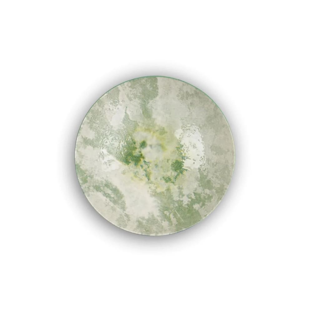 Service de table 18 pièces en porcelaine - vert