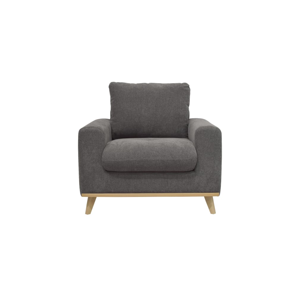 fauteuil gris anthracite