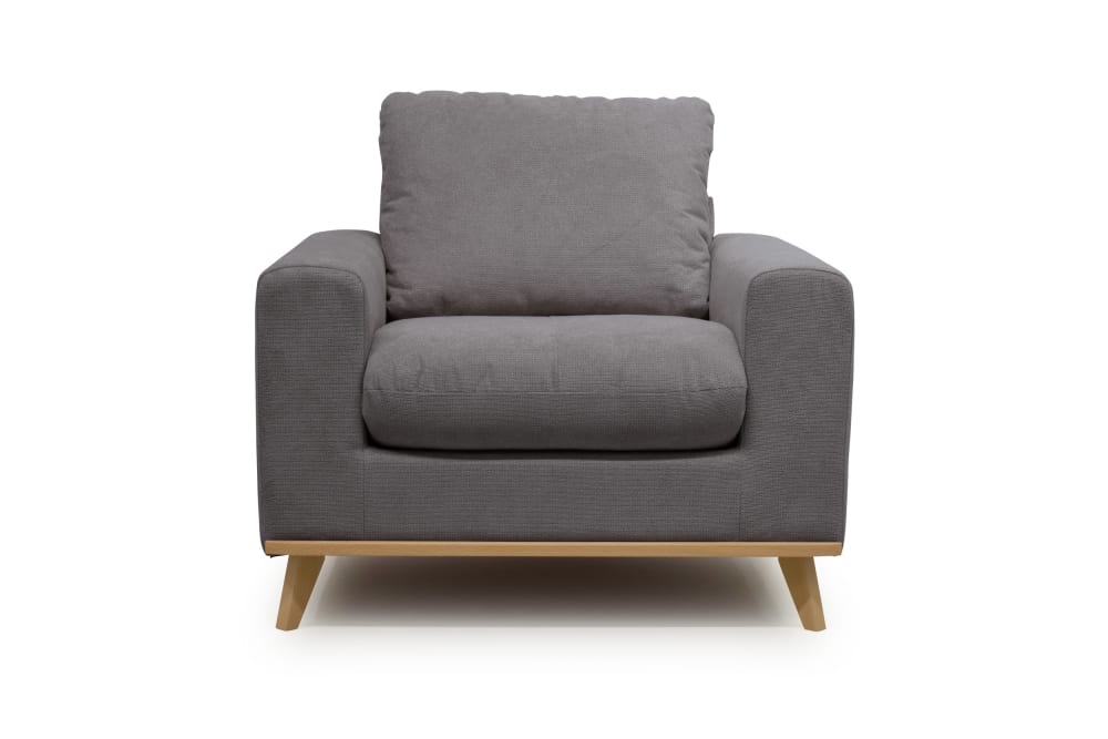 fauteuil gris moyen
