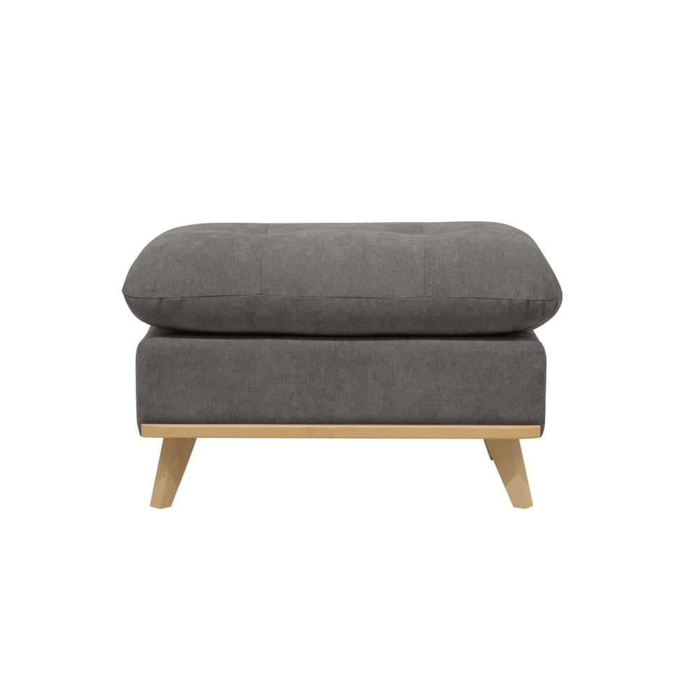 Pouf gris anthracite