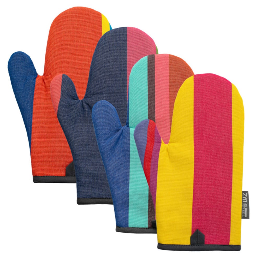 Tissage de Luz Handschuh aus mehrfarbiger Baumwolle - Baumwolle