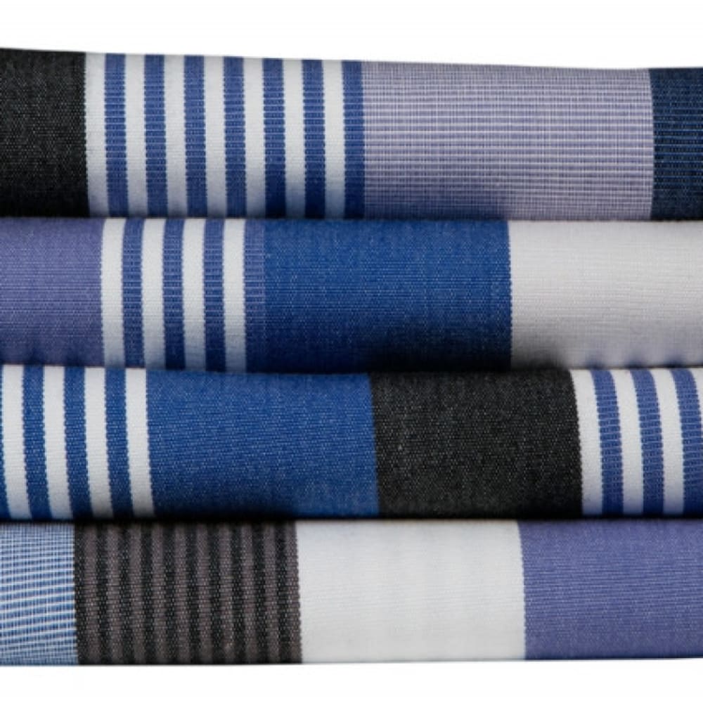 Tissage de Luz Tischserviette aus blauer Baumwolle Öko-Tex Zertifikat - Baumwolle