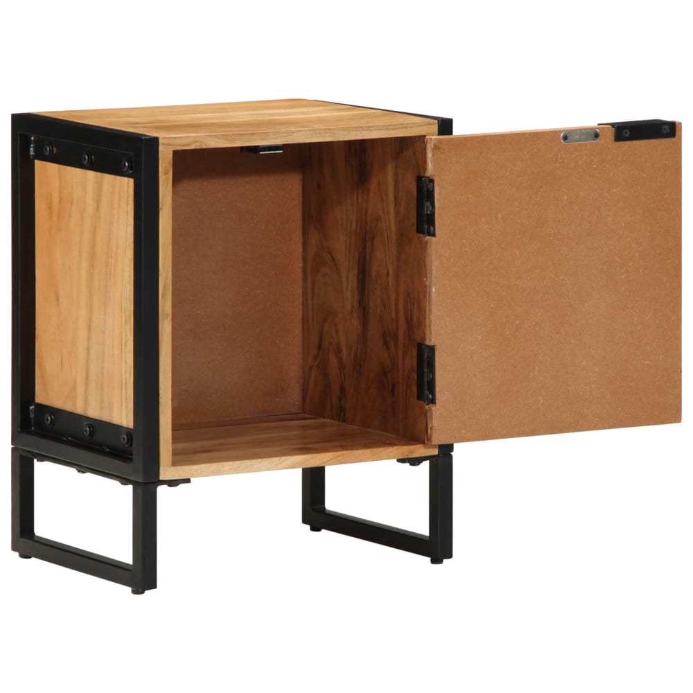 Table de chevet  ambre marron  40 x 30 x 50 cm