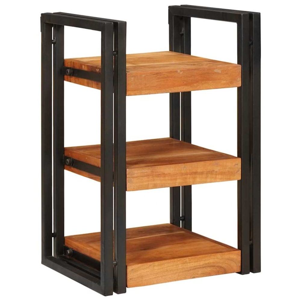 Tables de chevet  ambre marron  38 x 33 x 58 cm