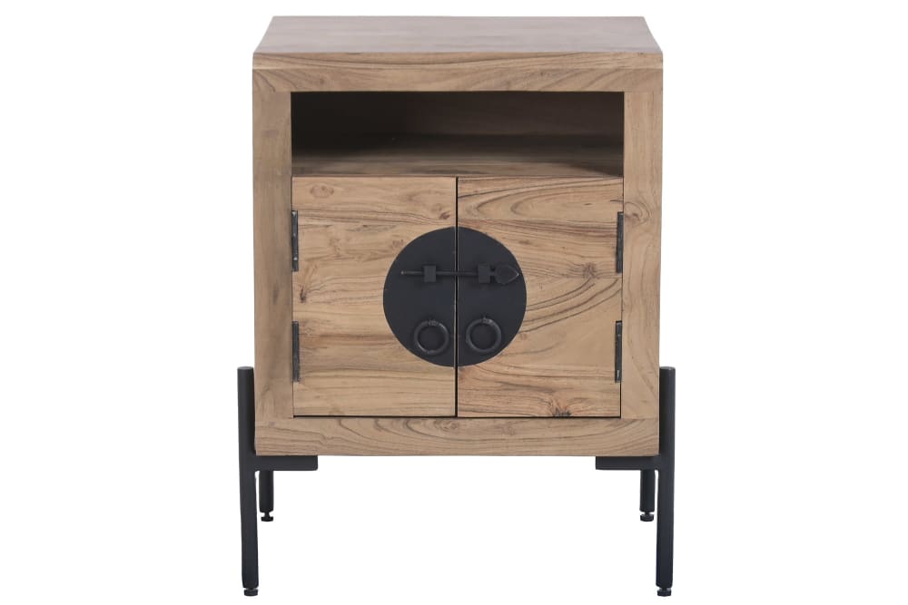 Table de chevet en bois