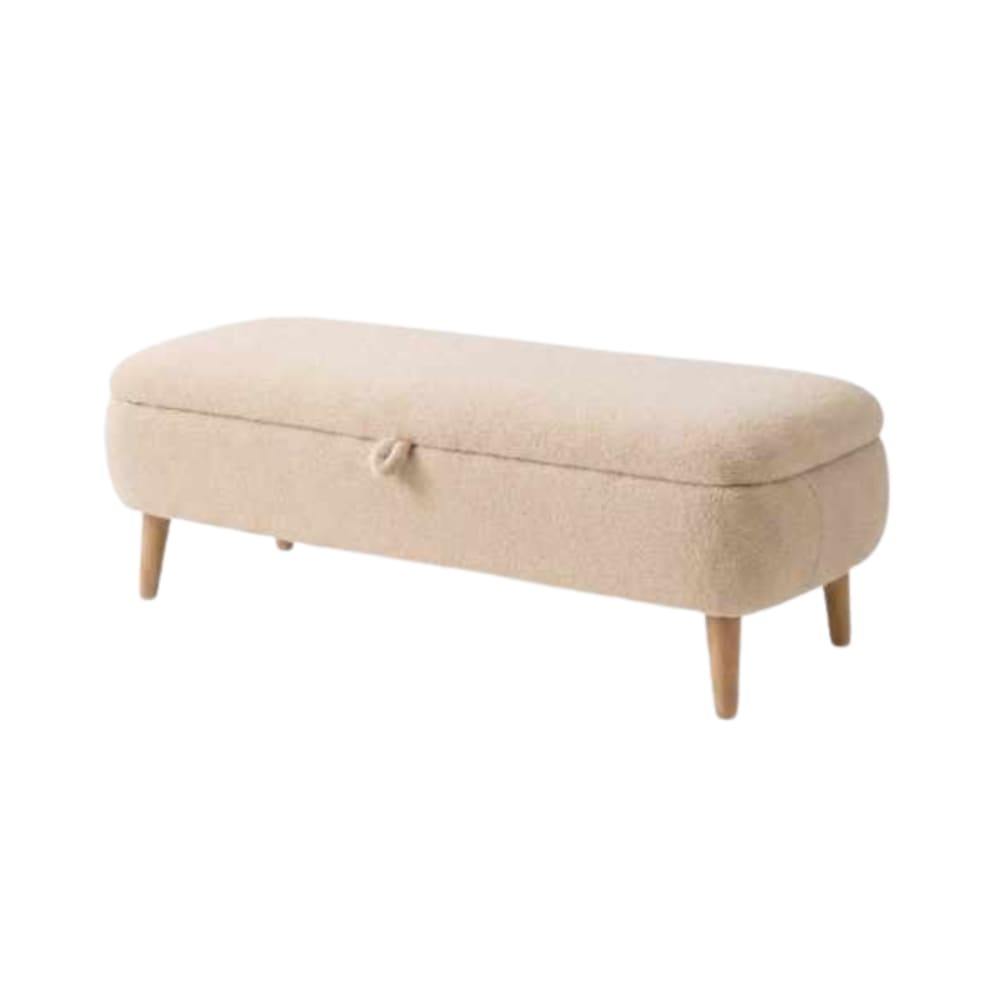 banc de rangement en