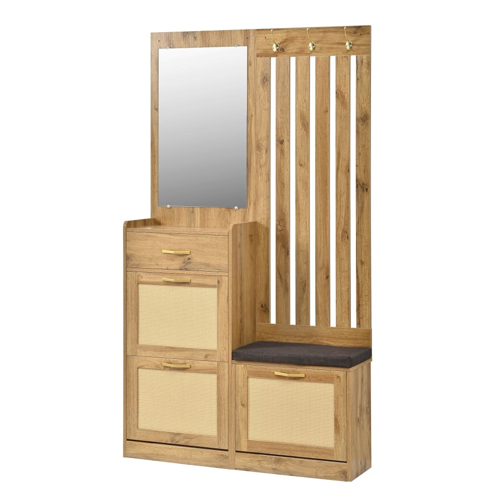 Vestiaire à l'entrée - miroir