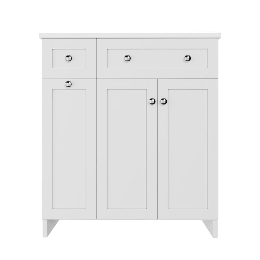 Meuble sous-vasque blanc