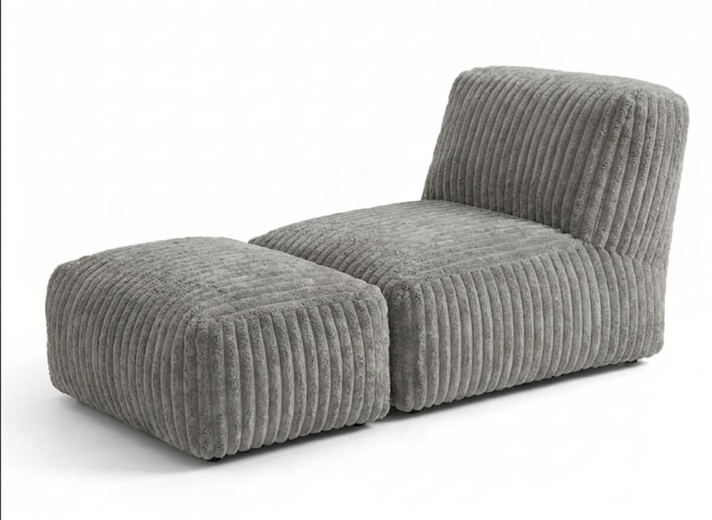 Méridienne capitonnée - chaise