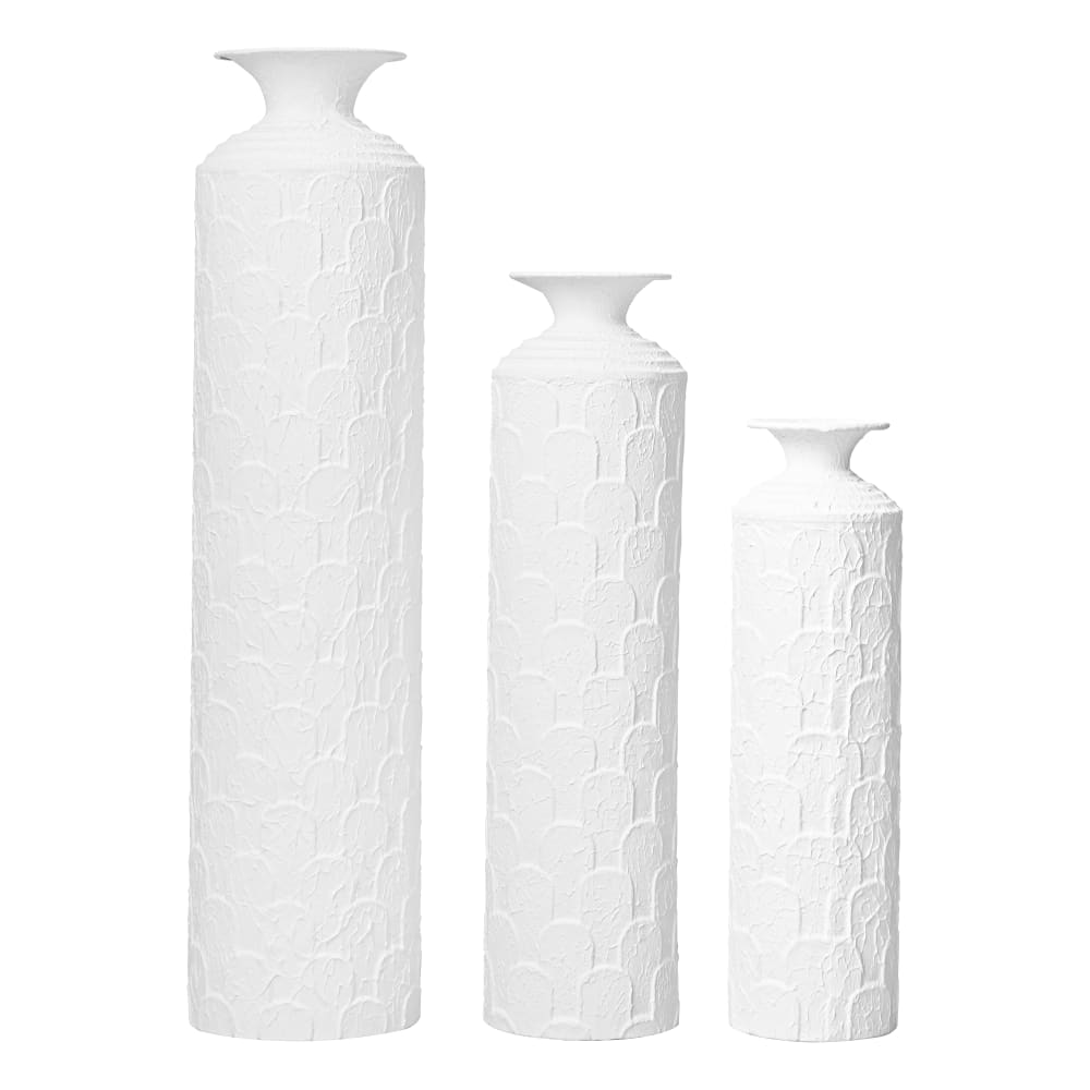 Lot de 3 grands vases