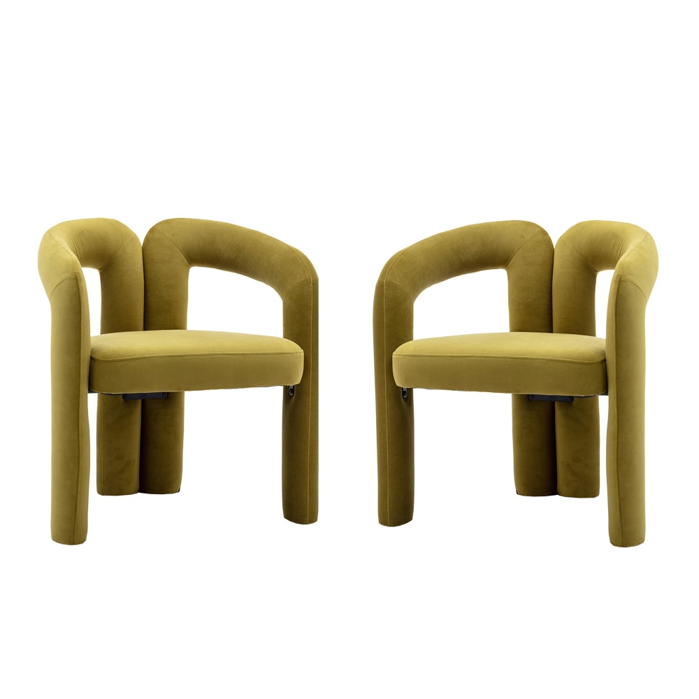 Lot de 2 chaises design