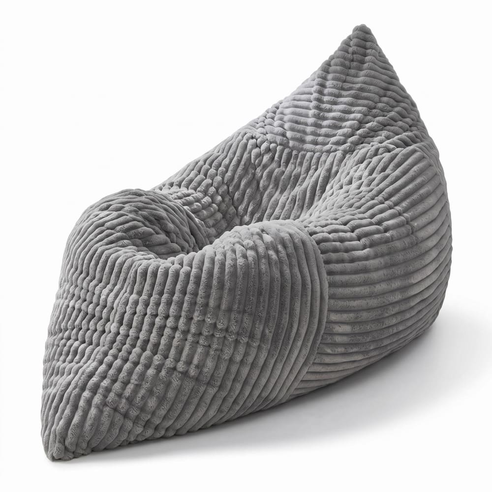 Pouf poire convertible - clair