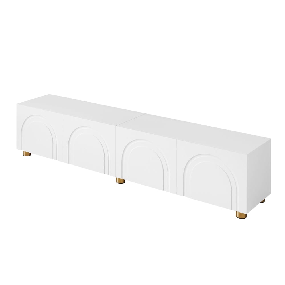 Meuble tv blanc design