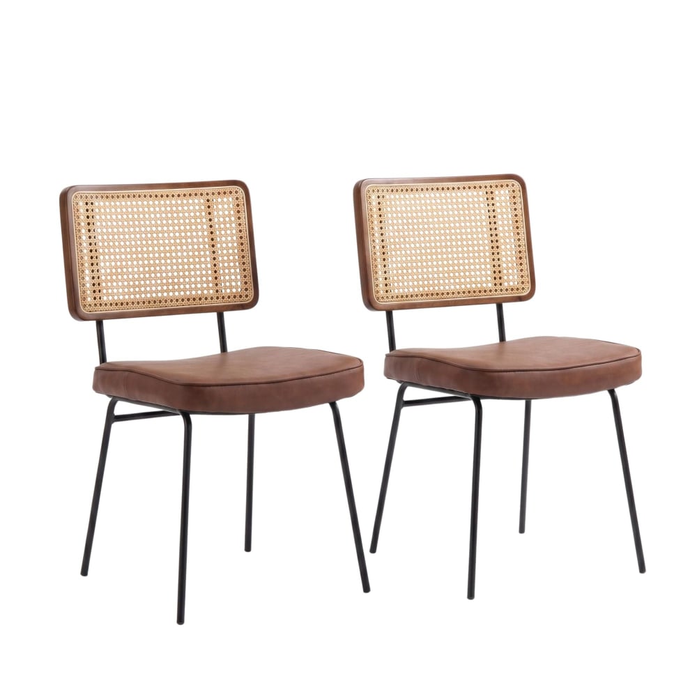 Lot de 2 chaises vintage